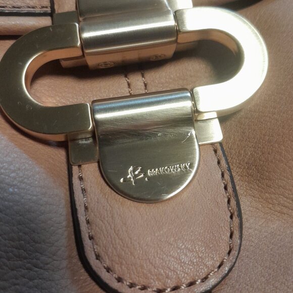 🎀HOST PICK🎀 B MAKOWSKY LEATHER HANDBAG - NWOT - Picture 5 of 8